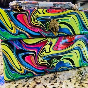 Kurt Geiger Drench Marble X Kensington Rainbow Bag